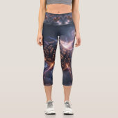 Stellar Path – Journey Through the Universe´4 Capri Leggings (Vorderseite)