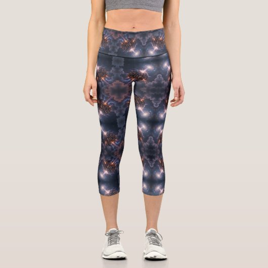 Stellar Path – Journey Through the Universe´4 Capri Leggings (Vorderseite)