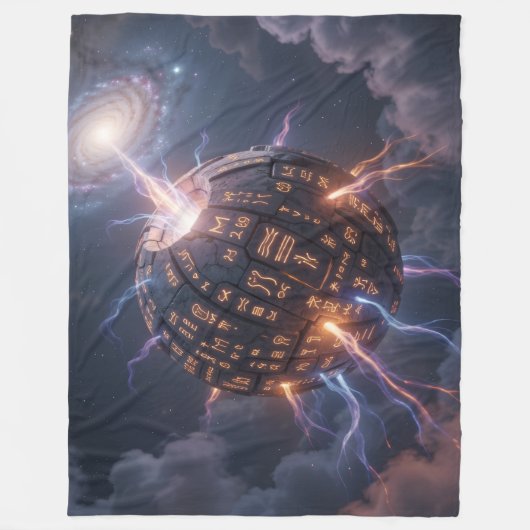 Stellar Path – Journey Through the Universe´4 Fleecedecke (Vorderseite)