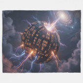 Stellar Path – Journey Through the Universe´4 Fleecedecke (Vorderseite (Horizontal))