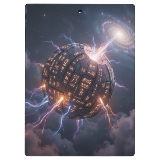 Stellar Path – Journey Through the Universe´4 Klemmbrett (Rückseite)