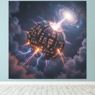 Stellar Path – Journey Through the Universe´4 Leinwanddruck