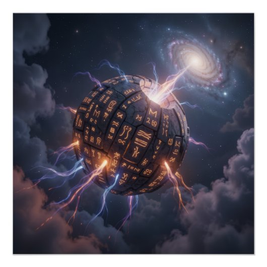 Stellar Path – Journey Through the Universe´4 Poster (Vorderseite)