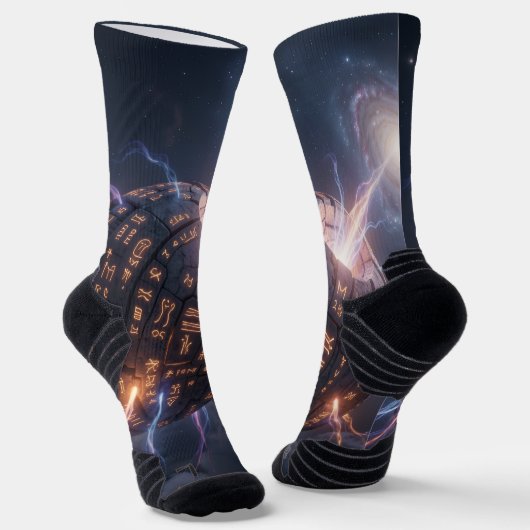 Stellar Path – Journey Through the Universe´4 Socken (Gewinkelt)