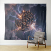 Stellar Path – Journey Through the Universe´4 Wandteppich (Beispiel (Horizontal))