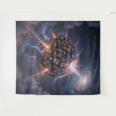 Stellar Path – Journey Through the Universe´4 Wandteppich (Vorderseite (Horizontal))