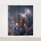 Stellar Path – Journey Through the Universe´4 Wandteppich (Vorderseite)