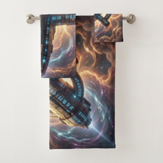 Stellar Path – Journey Through the Universe´5 Badhandtuch Set (Insitu)