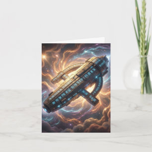 Stellar Path – Journey Through the Universe´5 Feiertagskarte