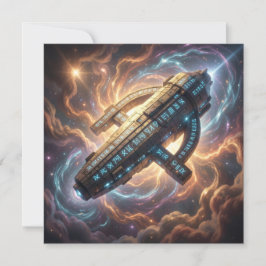 Stellar Path – Journey Through the Universe´5 Feiertagskarte