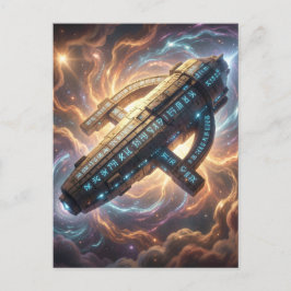 Stellar Path – Journey Through the Universe´5 Feiertagspostkarte