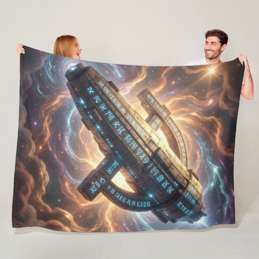 Stellar Path – Journey Through the Universe´5 Fleecedecke (Beispiel)