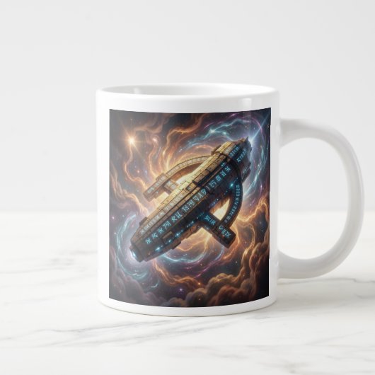 Stellar Path – Journey Through the Universe´5 Jumbo-Tasse (Rechts)