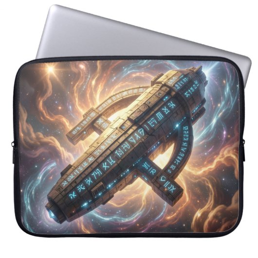 Stellar Path – Journey Through the Universe´5 Laptopschutzhülle (Vorderseite)