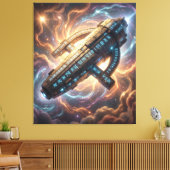 Stellar Path – Journey Through the Universe´5 Leinwanddruck (Insitu (Wohnzimmer))