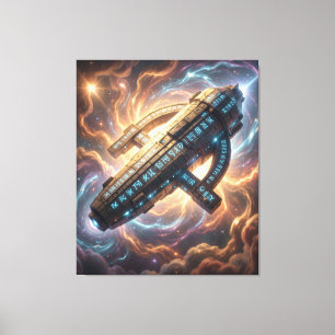 Stellar Path – Journey Through the Universe´5 Leinwanddruck