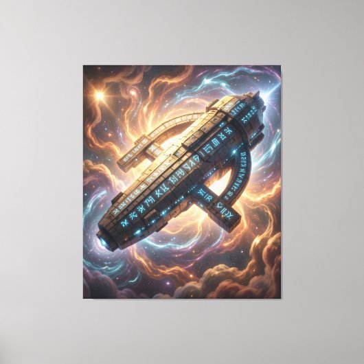 Stellar Path – Journey Through the Universe´5 Leinwanddruck (Vorderseite)