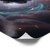 Stellar Path – Journey Through the Universe´5 Poster (Ecke)