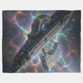 Stellar Path – Journey Through the Universe´6 Fleecedecke (Vorderseite (Horizontal))