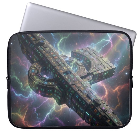 Stellar Path – Journey Through the Universe´6 Laptopschutzhülle (Vorderseite)
