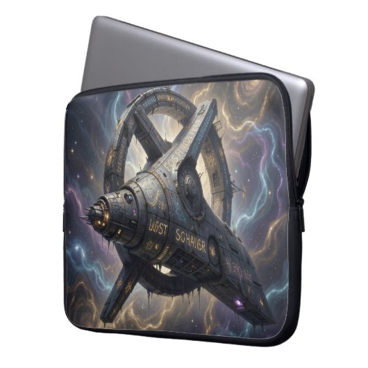 Stellar Path – Journey Through the Universe´7 Laptopschutzhülle (Vorderseite Links)