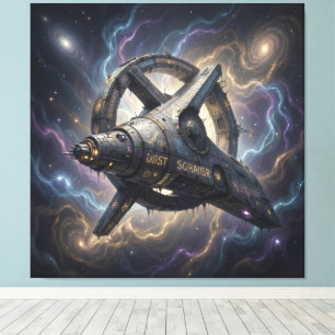 Stellar Path – Journey Through the Universe´7 Leinwanddruck