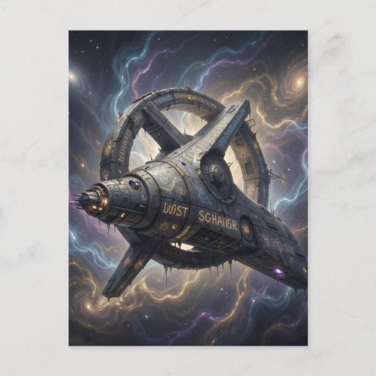 Stellar Path – Journey Through the Universe´7 Postkarte (Vorderseite)