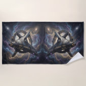 Stellar Path – Journey Through the Universe´7 Strandtuch (Vorderseite)