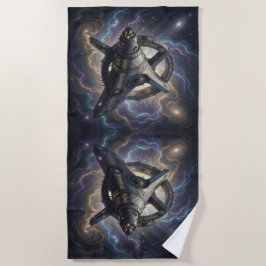Stellar Path – Journey Through the Universe´7 Strandtuch