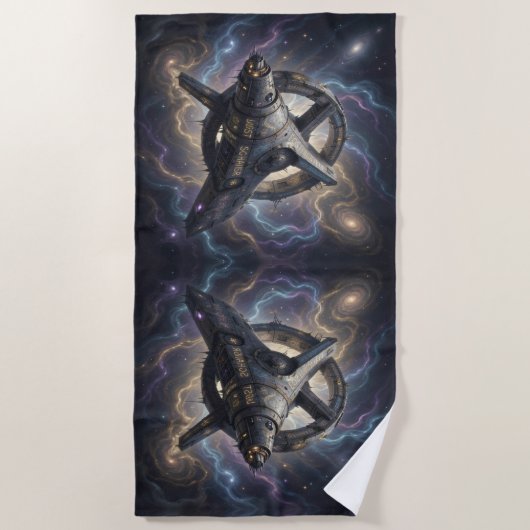 Stellar Path – Journey Through the Universe´7 Strandtuch (Vorderseite)