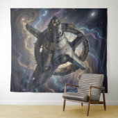 Stellar Path – Journey Through the Universe´7 Wandteppich (Beispiel (Horizontal))