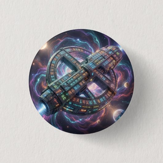 Stellar Path – Journey Through the Universe´8 Button (Vorderseite)