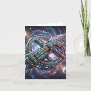 Stellar Path – Journey Through the Universe´8 Feiertagskarte