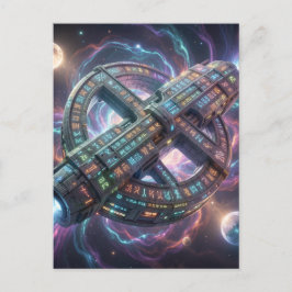 Stellar Path – Journey Through the Universe´8 Feiertagspostkarte