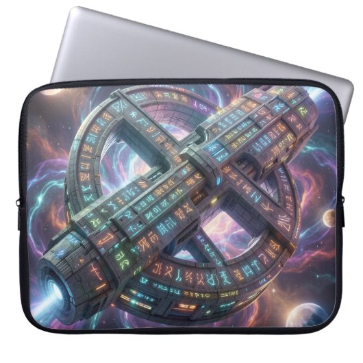 Stellar Path – Journey Through the Universe´8 Laptopschutzhülle (Vorderseite)