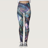 Stellar Path – Journey Through the Universe´8 Leggings (Vorderseite)