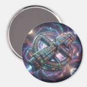 Stellar Path – Journey Through the Universe´8 Magnet (Vorderseite/Rückseite)