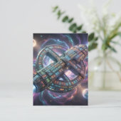 Stellar Path – Journey Through the Universe´8 Postkarte (Stehend Vorderseite)