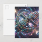 Stellar Path – Journey Through the Universe´8 Postkarte (Vorne/Hinten)