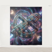 Stellar Path – Journey Through the Universe´8 Wandteppich (Vorderseite)