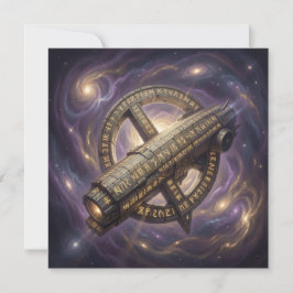 Stellar Path – Journey Through the Universe´9 Feiertagskarte