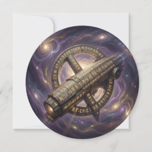 Stellar Path – Journey Through the Universe´9 Feiertagskarte