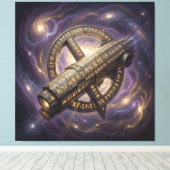 Stellar Path – Journey Through the Universe´9 Leinwanddruck (Insitu (Holzboden))