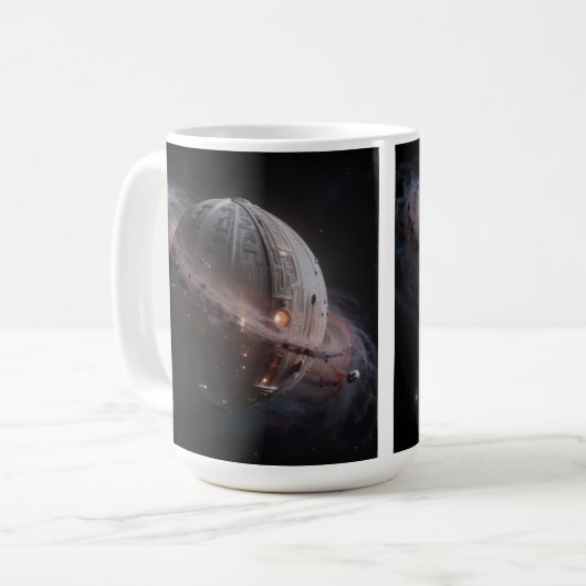 Stellar Path – Journey Through the Universe Kaffeetasse (Vorderseite Links)