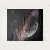 Stellar Path – Journey Through the Universe Wandteppich (Vorderseite (Horizontal))