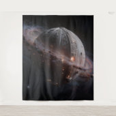 Stellar Path – Journey Through the Universe Wandteppich (Vorderseite)