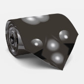 Stellar Performance Moderne Abstrakte Kunst Krawatte (Gerollt)