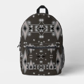 Stellar Performance Modernes Abstraktes Kunstdesig Bedruckter Rucksack (Vorderseite)