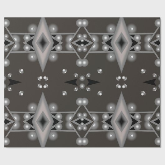 Stellar Performance Modernes Abstraktes Kunstdesig Geschenkpapier (Flach)