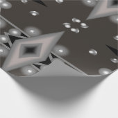 Stellar Performance Modernes Abstraktes Kunstdesig Geschenkpapier (Ecke)